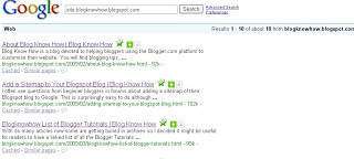 Blog Know How Search Engine Results in Google with Title Tags Tweaked
