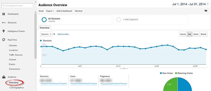 google analytics overview