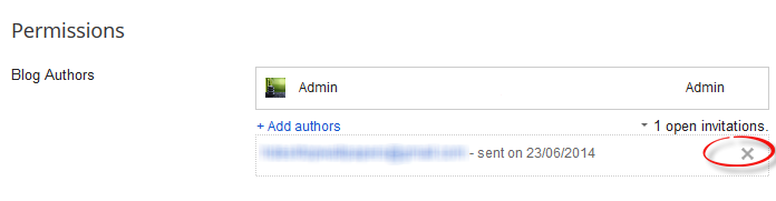 invite multiple authors on blogger