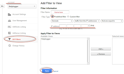 google analytics filters