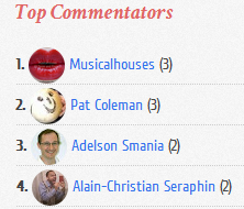 how to add top commenters widget to blogger