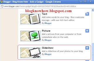 How to Add a Slideshow to Blogger