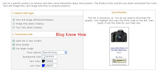 Add Amazon Product Links to Blogger Tutorial - Customize Link