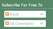 blogger Subscription Links Widget enabled